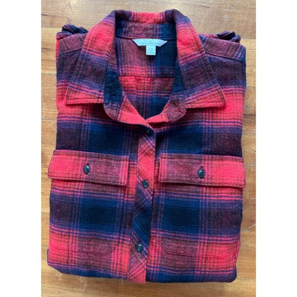 L.L. Bean Signature Archive Chamois Cloth Shirt, Jacket L, Heavyweight - Picture 8 of 8